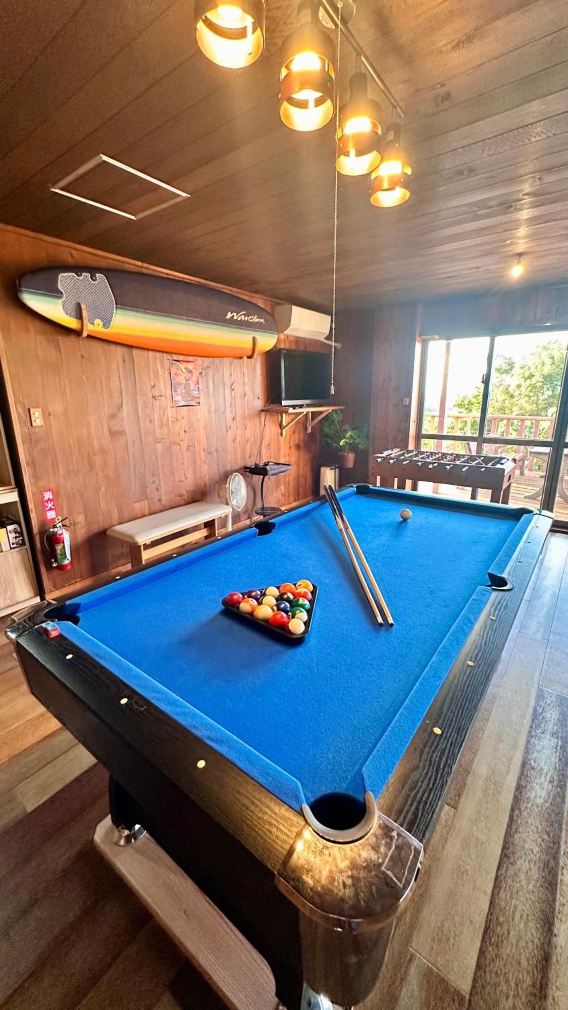 Casablanca Vacation House, 3 Floors, Billiards, Golden View Motobu Bagian luar foto